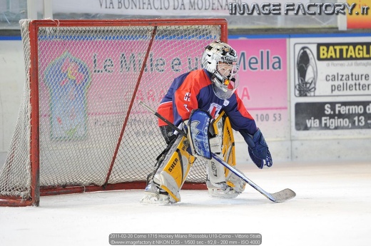 2011-02-20 Como 1715 Hockey Milano Rossoblu U10-Como - Vittorio Stiatti